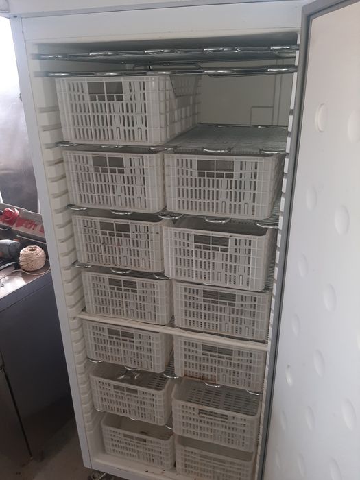 Armario congelacao com caixas