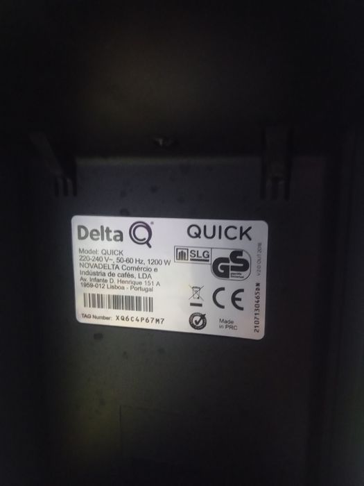 1 máquina delta topo gama de cápsulas