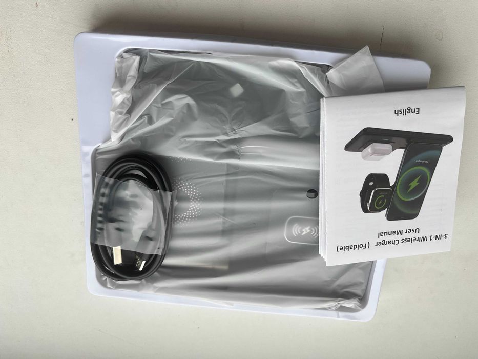 Mingmai 3-в-1 складна станція бездротового заряджання