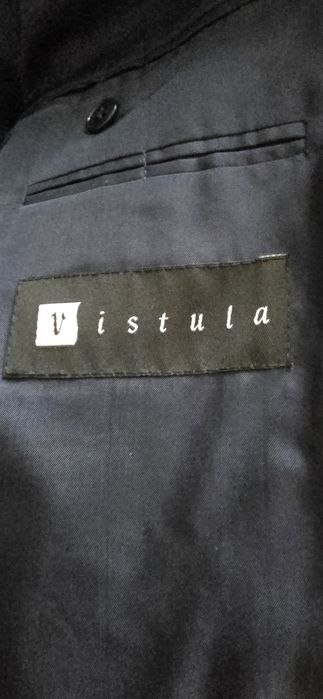 Garnitur Vistula ciemno-granatowy.