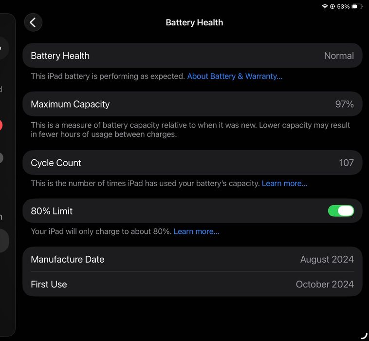 Ipad Air M2 256gb (Roxo)