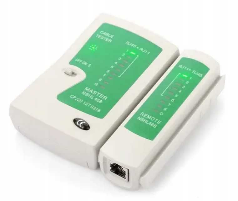 Обжимка, набор сетивика для монтажа,  RJ45 соединители, патчкорды