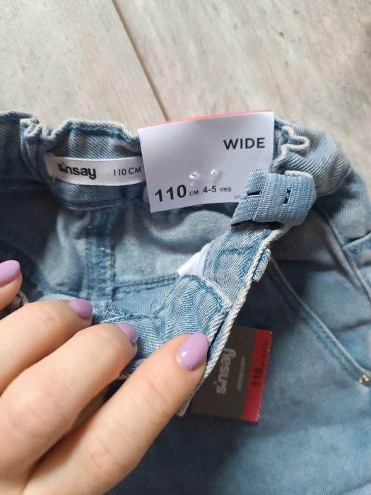 Spodnie dziecięce 110 Sinsay nowe