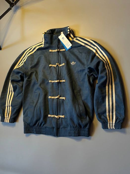 Кофта Adidas Chinese Blue / Олімпійка / Зіпка