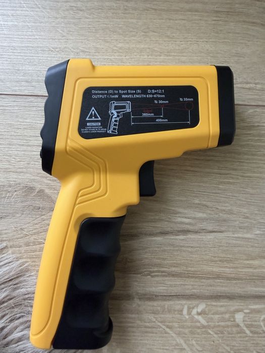 Pirometr Laserowy KM-IT55 - Bezdotykowy Termometr na Podczerwień