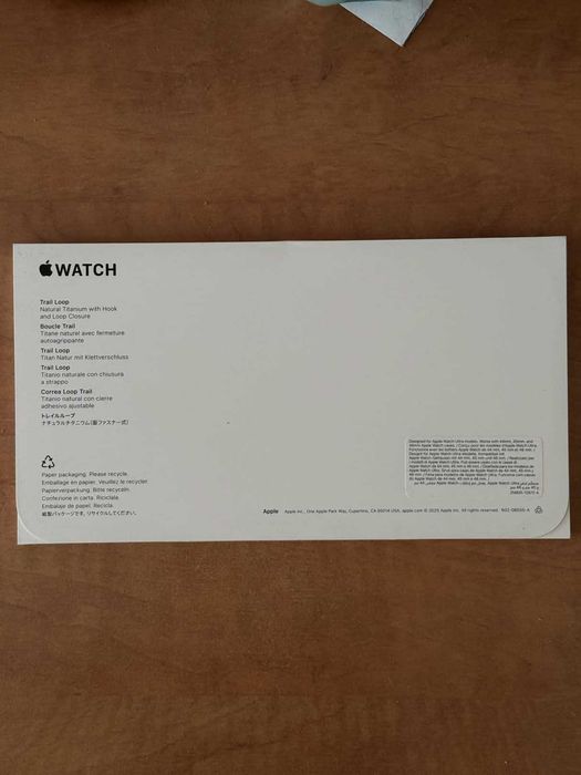 Apple Watch Band Trail Loop 49 mm - Niebieski/Jaskrawoniebieski - S/M