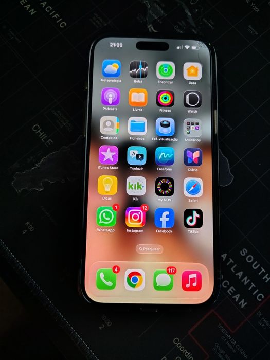 P/Despachar!! iPhone 16 Pro Max 256GB | Cor Titânio Deserto  | 91% Bateria + Capa Magsafe
