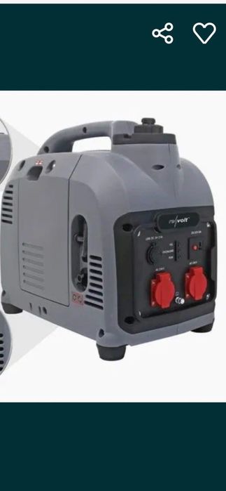 ЛУЧШАЯ ЦЕНА!! Новый инверторный генератор REVOLT, 2000 вт