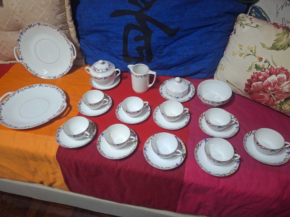 Serviço de Chá Porcelana (Coimbra Portugal)