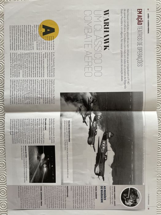 Modelos de aviões da II Guerra Mundial