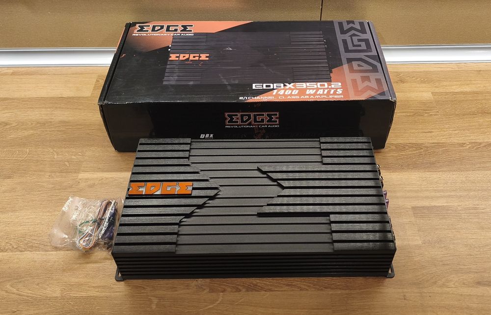 Wzmacniacz Edge EDBX 350.2 , 700w rms 4ohm 2/1 kanał jak nowy