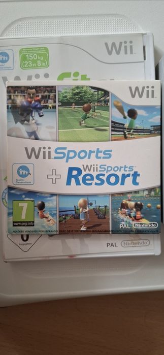 Nintendo Wii + Wii Fit Plus Board + Jogo