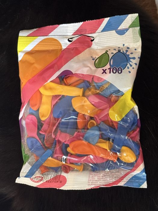 Balony na wodę arpex 100 sztuk kolorowe