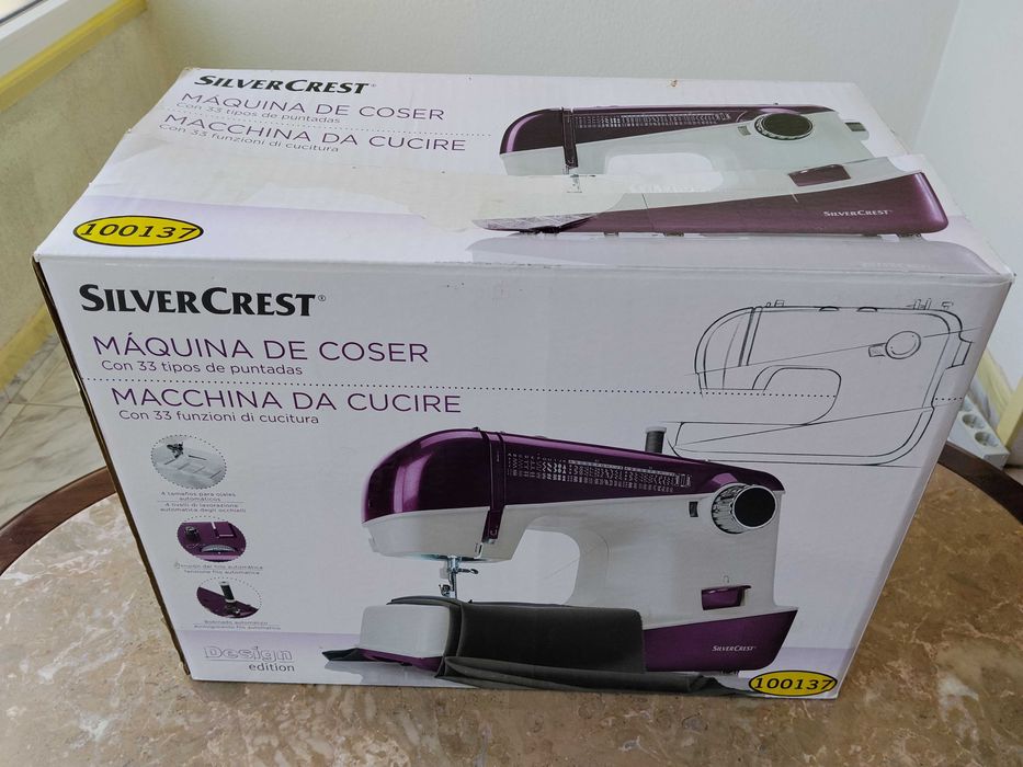 Máquina de costura Silvercrest 100137