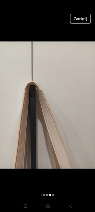 Duża torba shopperka pojemna beżowa sinsay