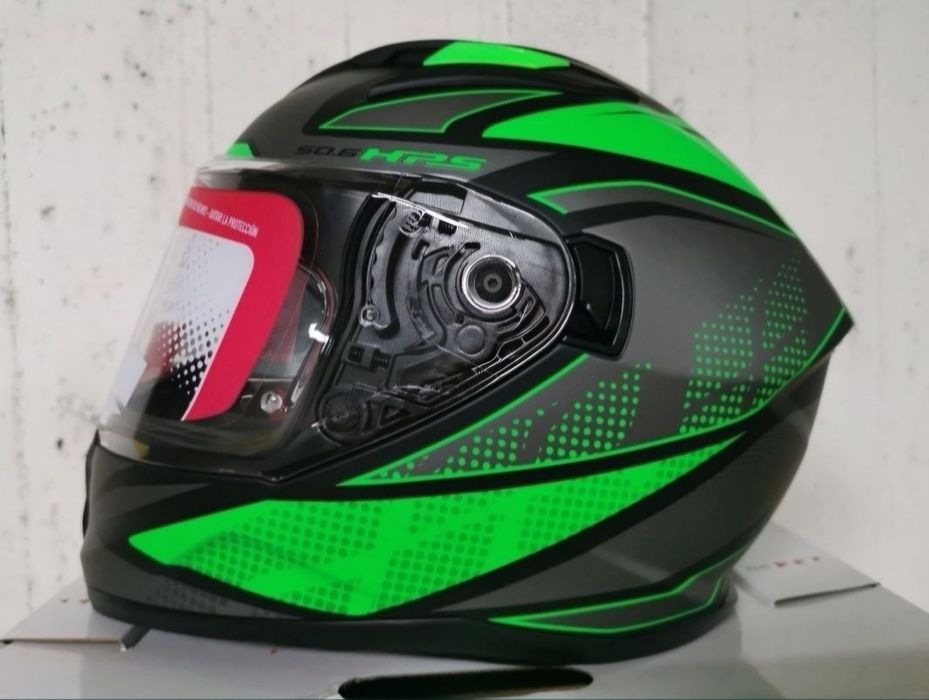 Capacete Givi 50.6 Stoccarda Follow Titanium Green ( NOVOS )