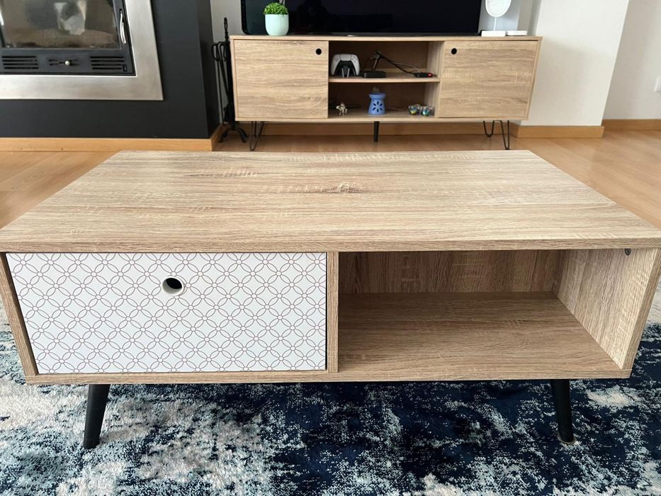 Mesa de Centro + Móvel TV