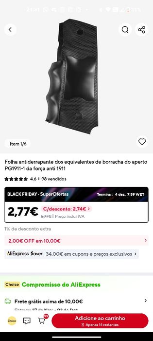 Airsoft Colt 1911 black greengas