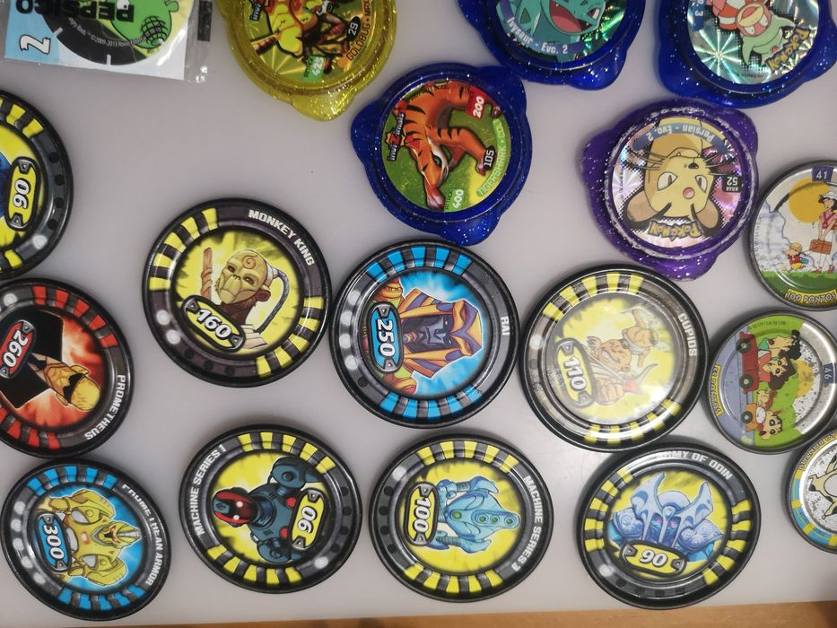 Tazos diversos temas