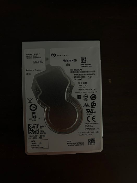 seagate mobile hdd 1tb - купити комп'ютери та комплектуючі - Ціна