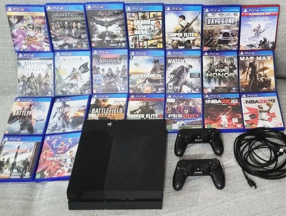 PS4Fat500G(Лиц.ПО10.0,ОбменПриставки/Игр-GTA/RDR/MK/Sekiro/Mafia/Fifa)