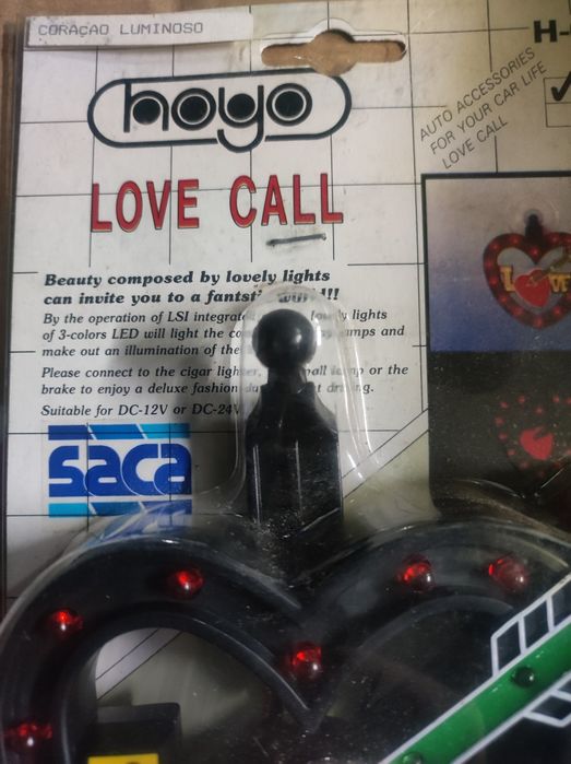 Placar luminoso Coração Love  12 volts