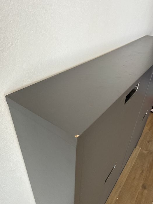 Sapateira IKEA STÄLL em cinzento