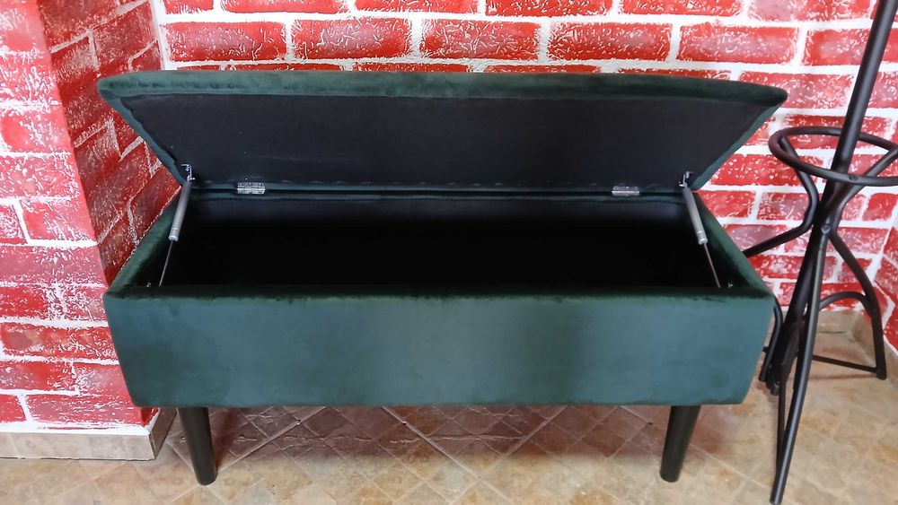 Ławka Basted, jysk, zielona