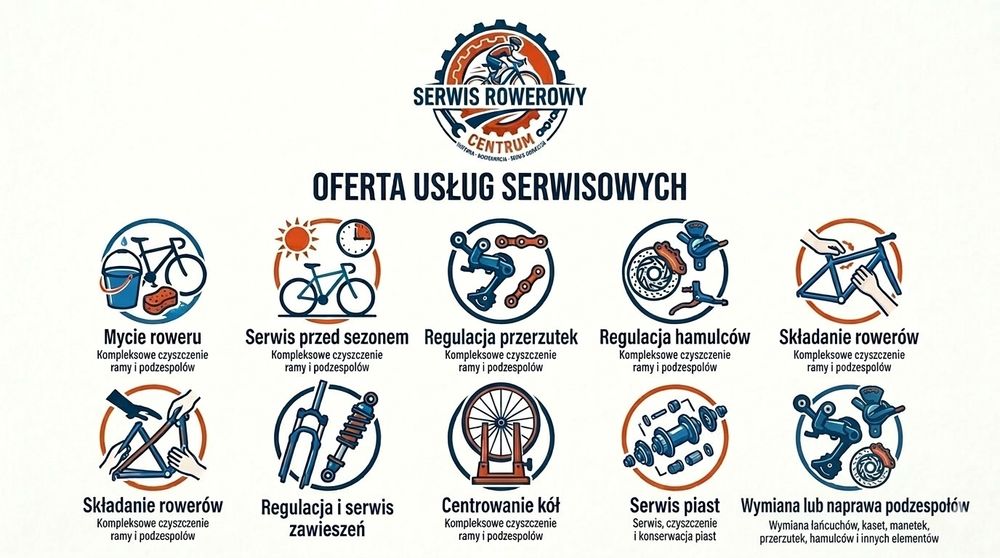 Serwis rowerowy enduro,dh.mtb,gravel,szosa