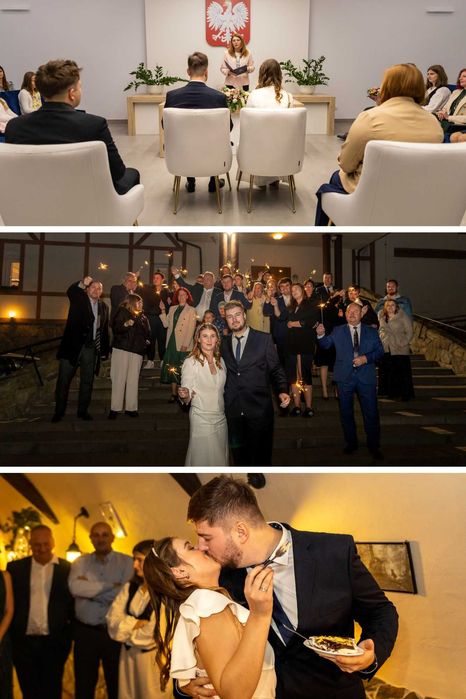 Fotograf, kamerzysta 2w1-ślub • wesele • urodziny • rocznice • komunie