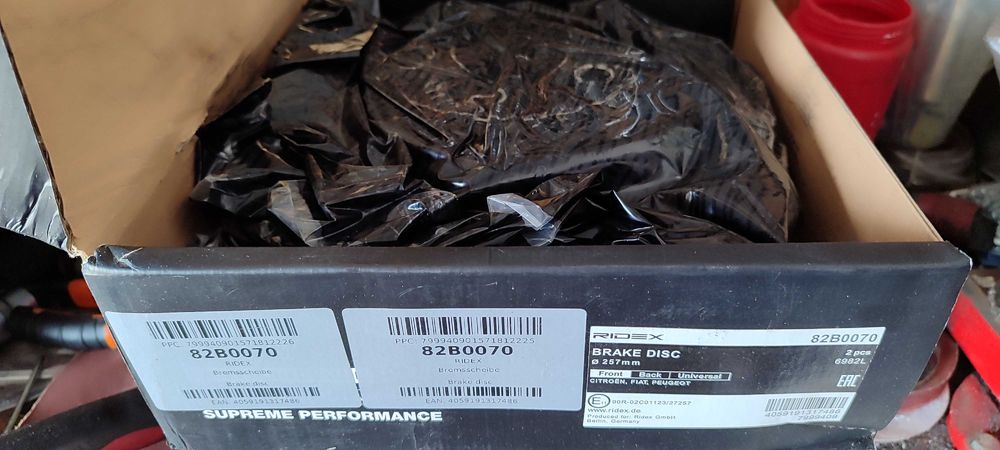 Disco travão e pastilhas