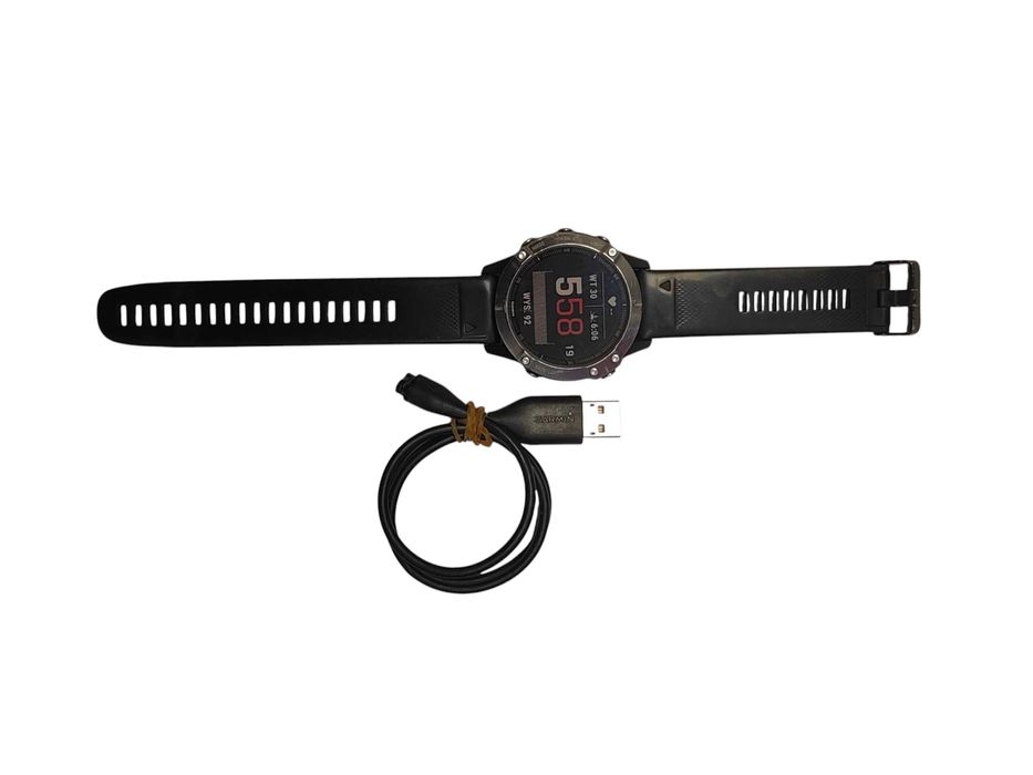 Smartwatch Garmin Fenix 6 + ładowarka (zawiesza się)