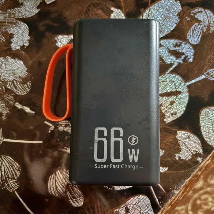Портативний акумулятор павербанк 50000 mAh з швидкою зарядкою 66 W