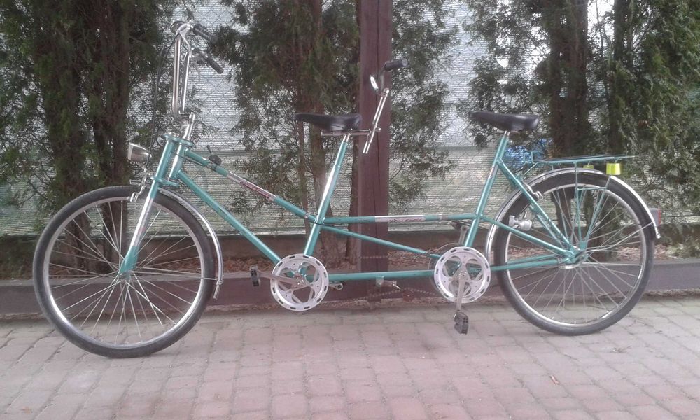 Rower tandem IFA, z przerzutkami, lata 60-70.