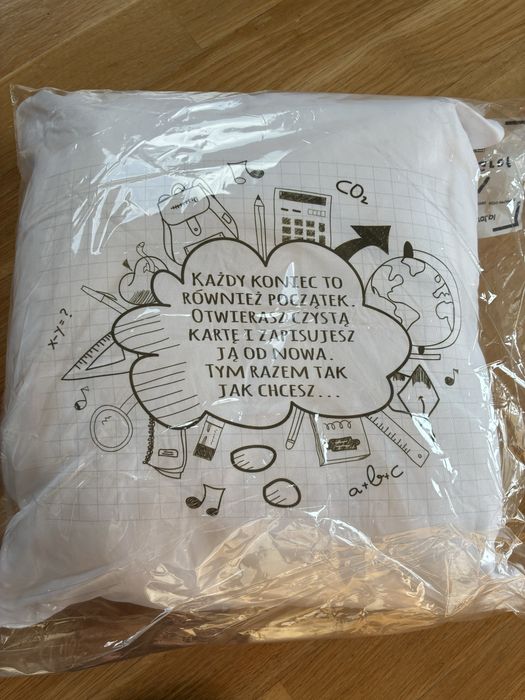 Poduszka poszewka + wypełnienie