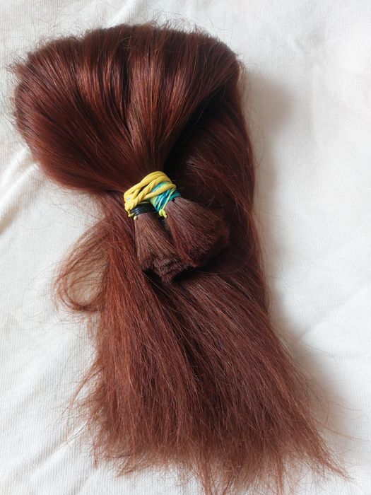 срез волос,словянка,натуральные волосы