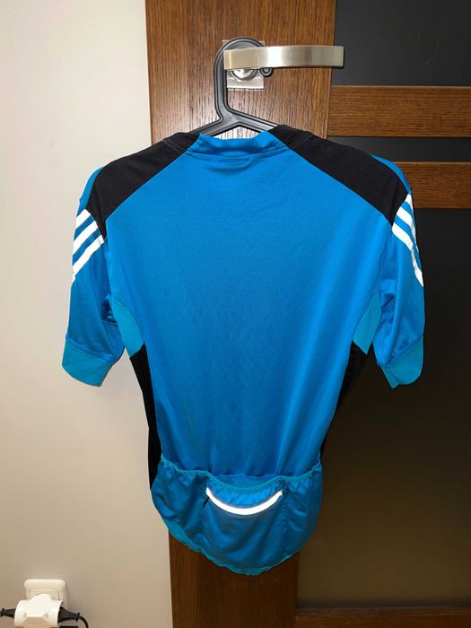 Koszulka kolarska Adidas Cycling niebieska M