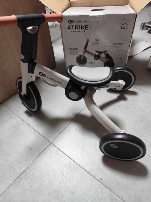 Rowerek trójkołowy 3w1 Kinderkraft 4TRIKE | Stan nowy + pudełko
