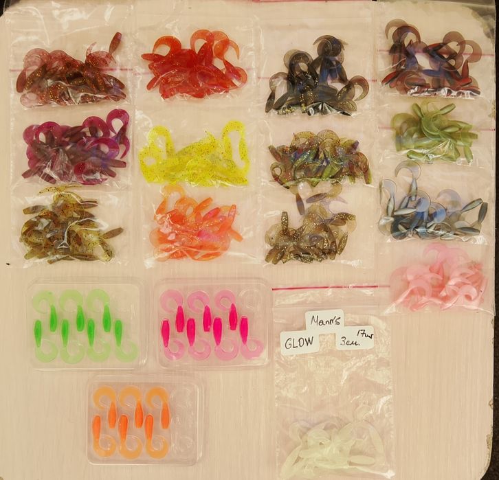 распродажа силикона Mann's, CrazyFish, Flagman