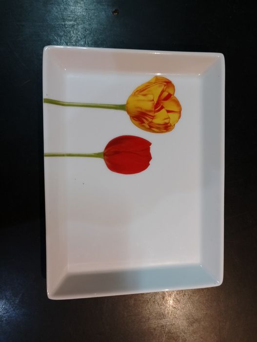 Serviço de chá e de café e prato biscoitos Tulipas SPAL