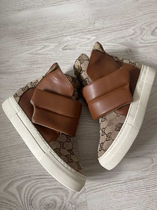 Asidasy trampki sneakersy gucci logowane