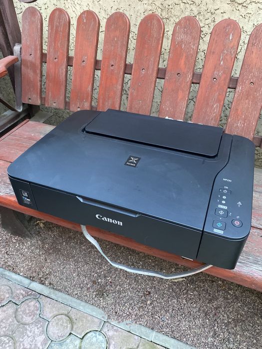 МФУ Canon MP230 Працюючий з фарбою