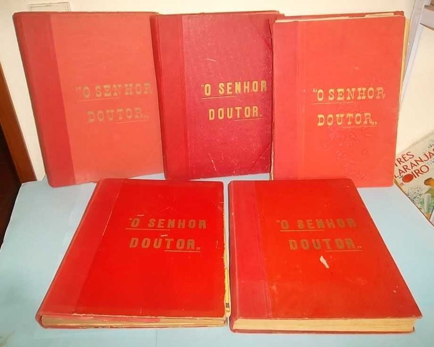 O SENHOR DOUTOR - Nº 1 a 260, primeiros cinco anos completos.