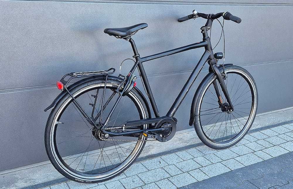 KOGA F3 Nexus 8 H57 czarny męski miejski trekkingowy rower holenderski