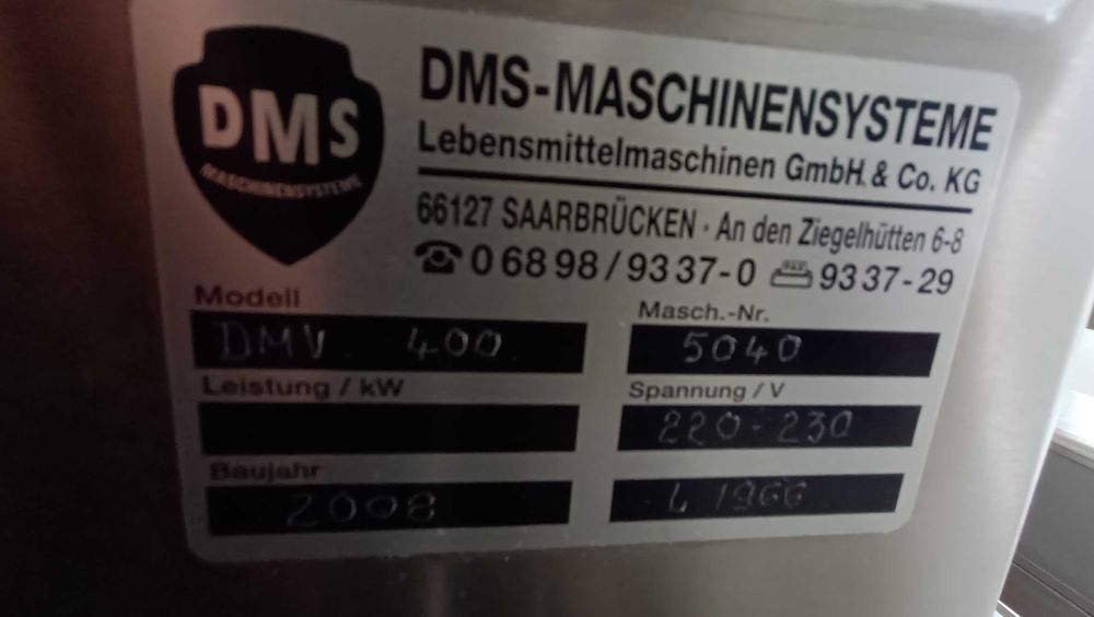 Pakowarka próżniowa stołowa, duża komora DMV 400, Henkelman Jumbo 42