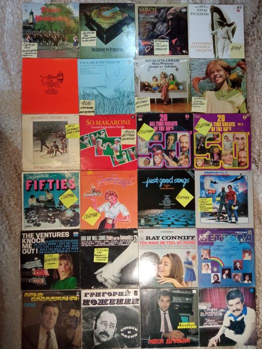 Патефонные и виниловые пластинки патефонні та вінілові платівки