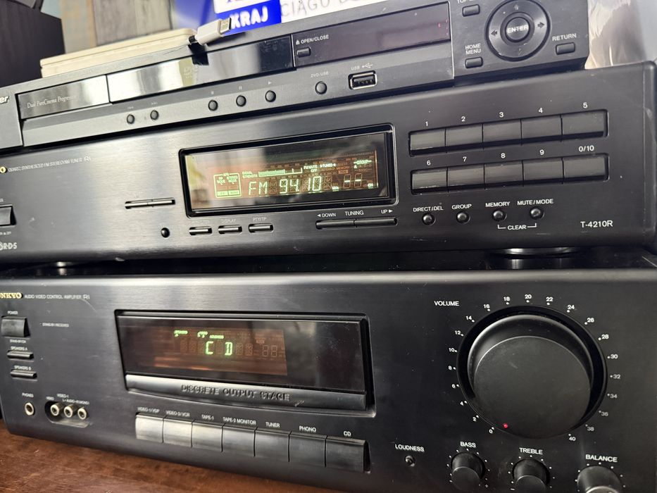 Onkio A-rv410 amplituner + radio  t421R