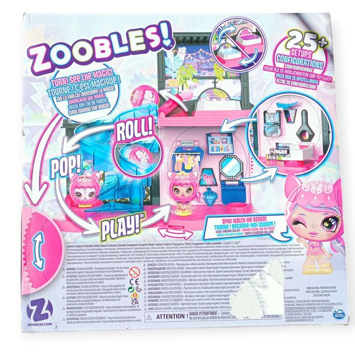 Nowy  Zoobles Magiczna Willa zestaw