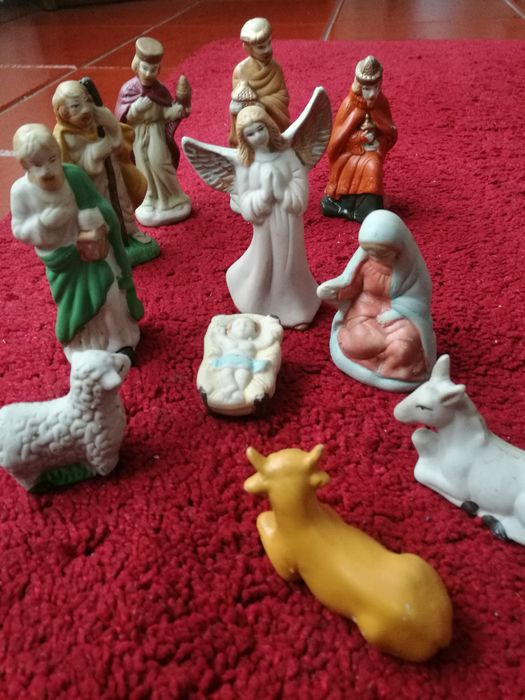 Figuras de presépio vintage