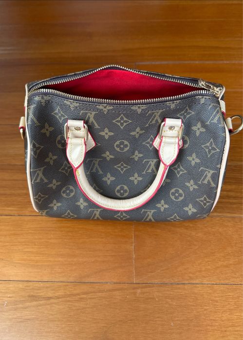 Mala Louis Vuitton Monograma Castanha